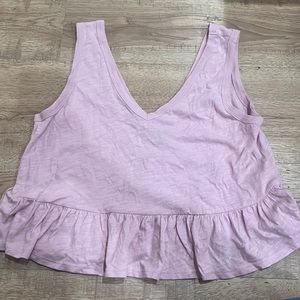 Peplum Tank